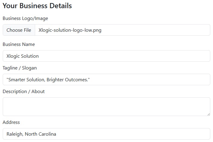 business QR Code Preview